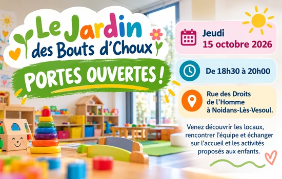 Portes ouvertes au Jardin des Bouts d'Choux